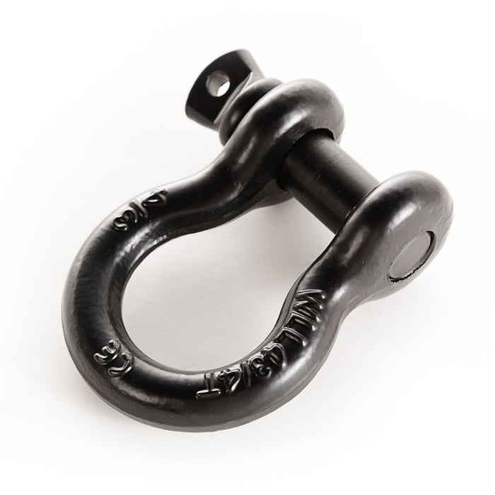 D-Ring Shackle, 3/4 inch, 9500 Lb, Black