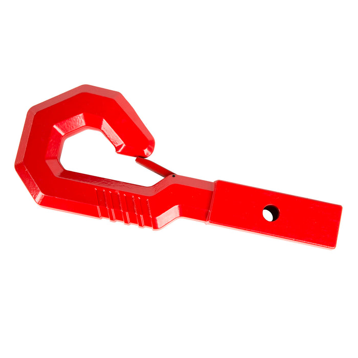 Rugged Ridge Elite Giga Hook | Red, 2 inch Receiver | P/N 11237.21