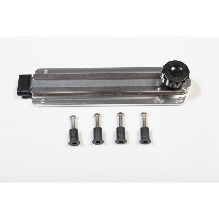 Rugged Ridge 11238.11 Tailgate Stop Bumper, Billet Aluminum; 87-18 Jeep Wrangler YJ/TJ/JK