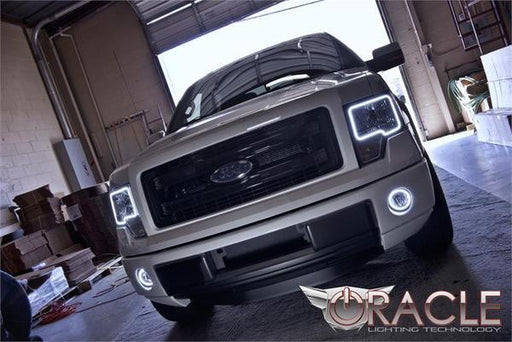 ORACLE LED Fog Light Halo Kit, White, Ford F-150 (2006-2014), view 2