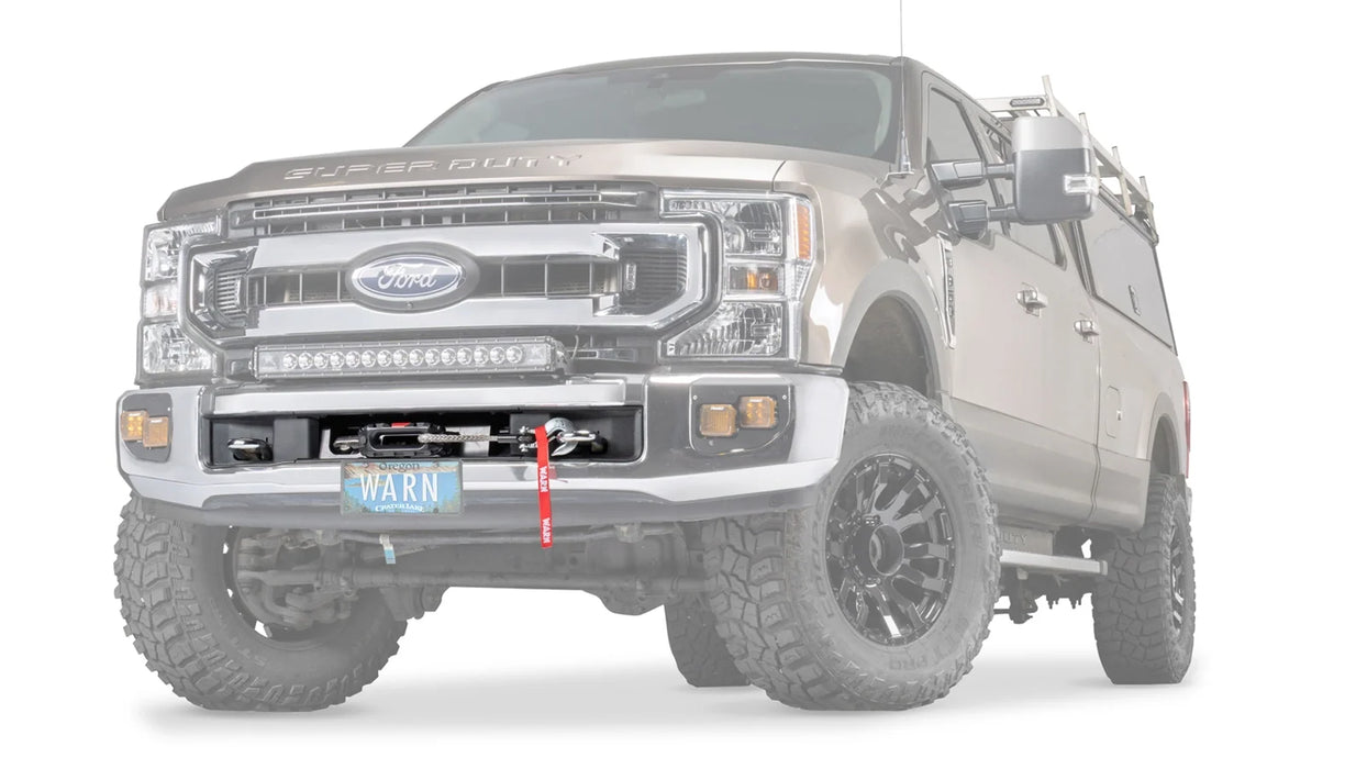 WARN Fully Hidden Winch Mount Kit, Ford Super Duty (2020-2022), view 2
