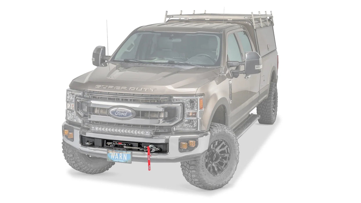 WARN Fully Hidden Winch Mount Kit, Ford Super Duty (2020-2022), view 4