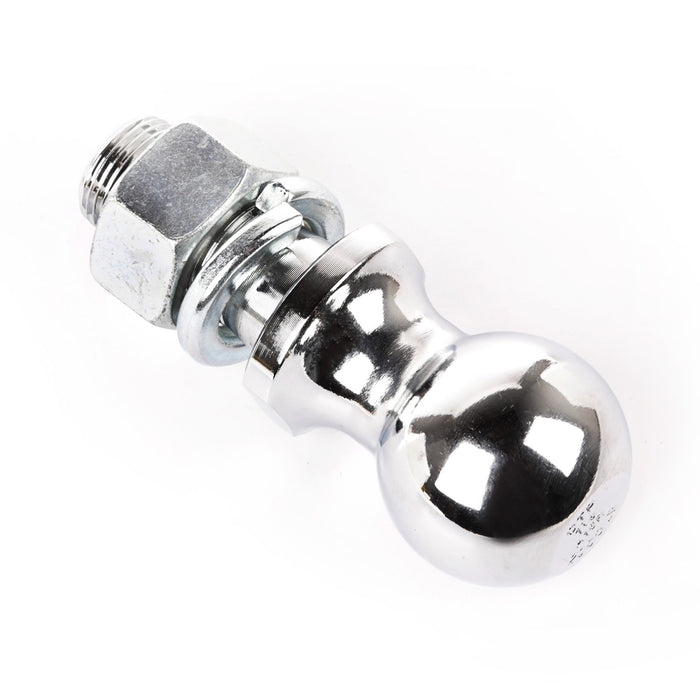 Rugged Ridge 11305.04 Trailer Hitch Ball, 1-7/8 Inch Ball, 1 Inch Diameter Shank, Chrome