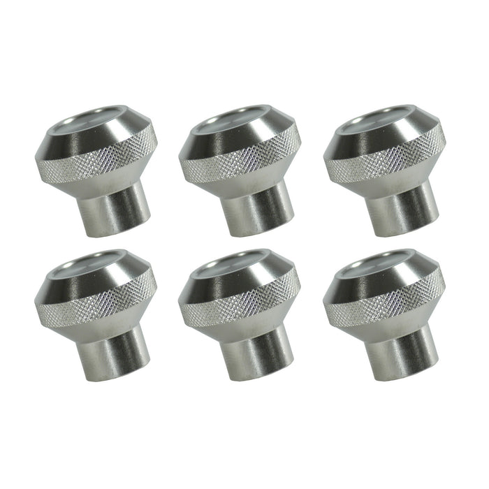 Rugged Ridge Dash Knob Kit | Billet Aluminum | Jeep CJ (1976-1986) | P/N 11420.01