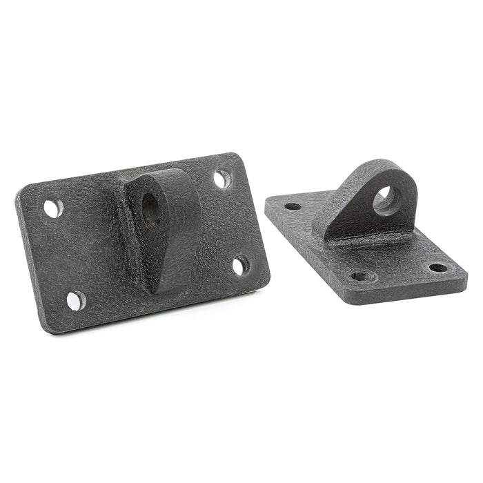 Rugged Ridge 11540.27 XHD Bumper D-Ring Shackle Bracket Kit; 76-18 CJ/Wrangler