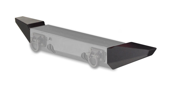 Rugged Ridge XHD Bumper Standard End Kit | Front | Jeep CJ/Wrangler YJ/TJ (1976-2006) | P/N 11540.42