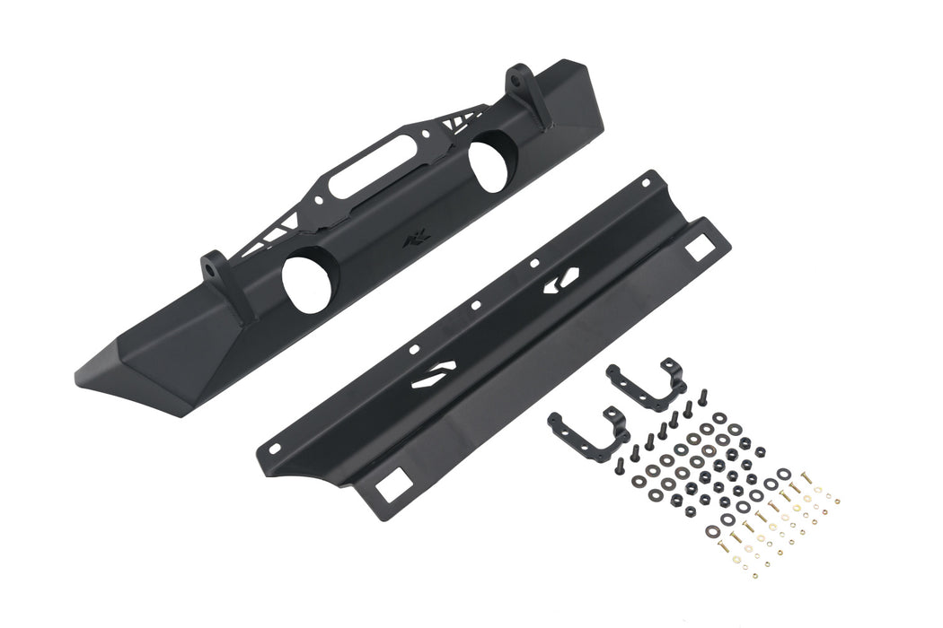 Rugged Ridge 11541.21 XOR Stubby Bumper, Front; 18-21 Jeep Wrangler JL, 20-21 Gladiator JT