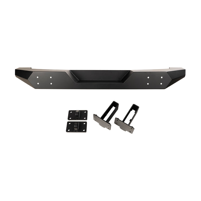 Rugged Ridge 11548.8 Spartan Rear Bumper, Full Width, 07-18 Jeep Wrangler JK