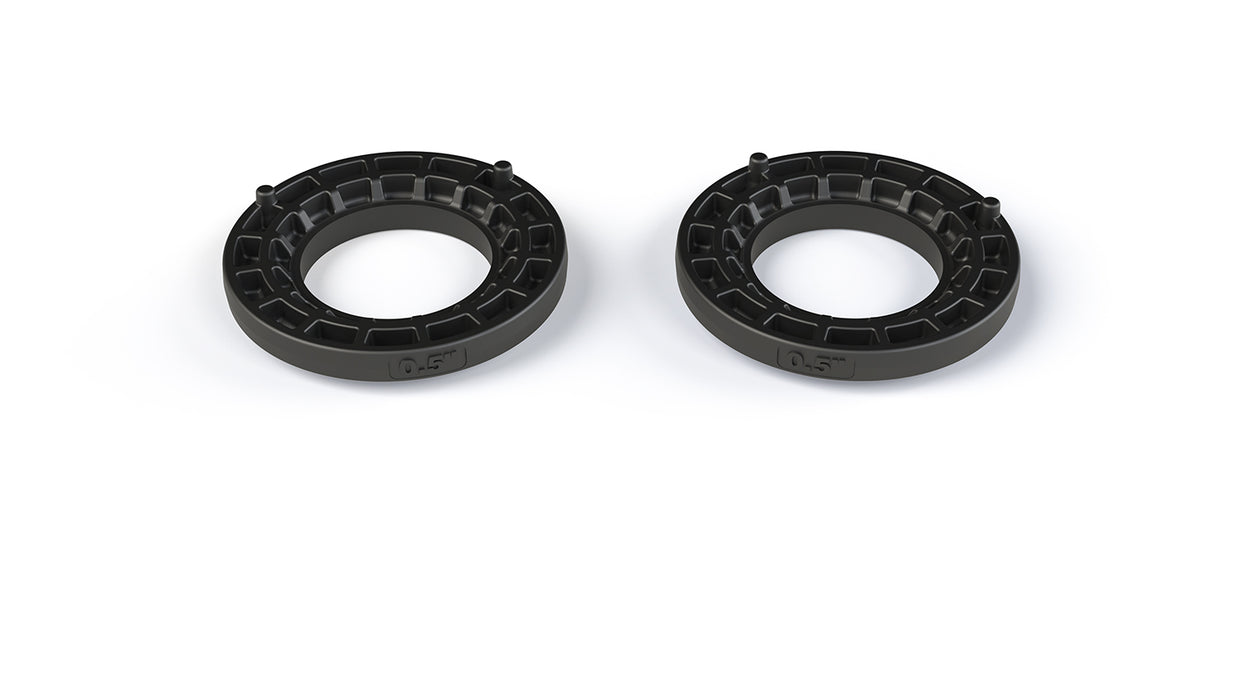 TeraFlex 0.5 Inch Coil Spring Spacer Load Level Kit Front, Jeep Wrangler JK / Gladiator JT (2007-2025)