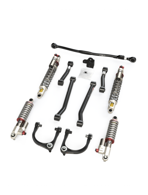TeraFlex Bronco 3.5 Inch RT3 Suspension System with 3.3 Falcon Fast Adjust Coilover Shocks