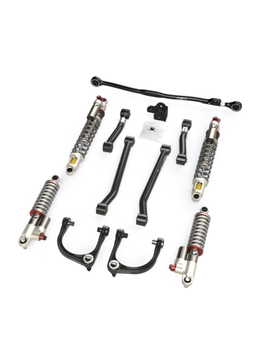 TeraFlex Bronco 3.5 Inch RT3 Suspension System with 3.3 Falcon Fast Adjust Coilover Shocks