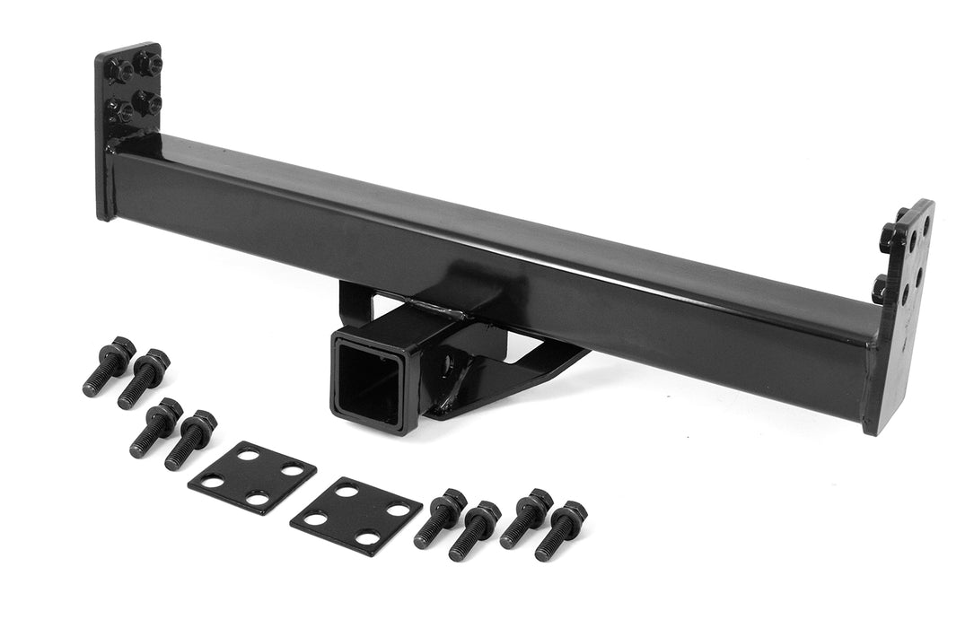 Rugged Ridge Trailer Hitch | XHD Rear Bumper, 2 Inch | Jeep CJ/Wrangler YJ/TJ (1976-2006) | P/N 11580.03