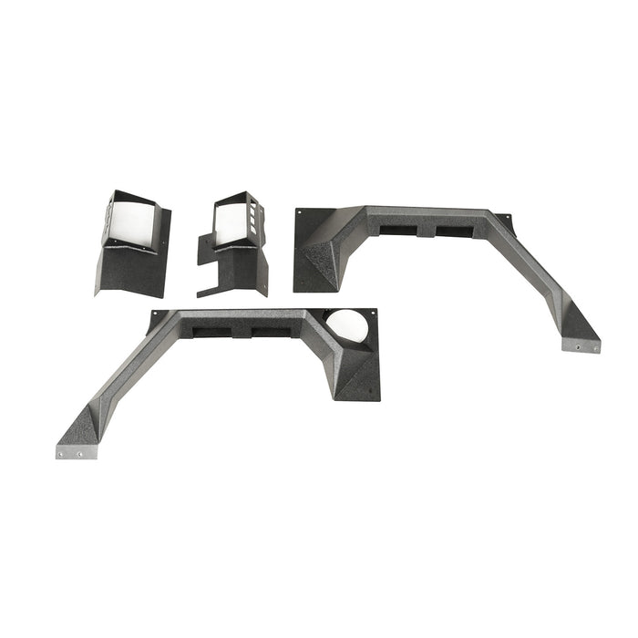 Rugged Ridge 11615.02 XHD Armor Fender Kit, Rear, Pair; 07-18 Jeep JKU, 4 Door