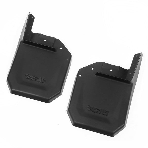 Rugged Ridge Front Splash Guards | Pair | Jeep Wrangler (2007-2018) | P/N 11642.11