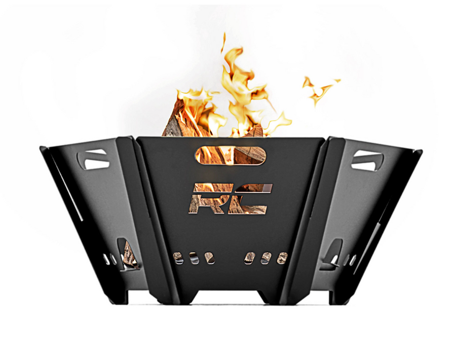 Rough Country Overland Collapsible Fire Pit w/Carry Bag | P/N 117513A