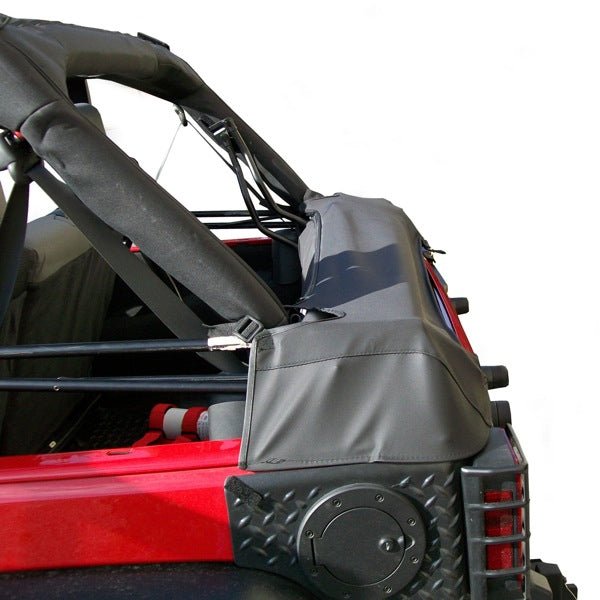 Rugged Ridge 12104.51 Soft Top Storage Boot, Black Diamond; 07-18 Jeep Wrangler JKU, 4 Door