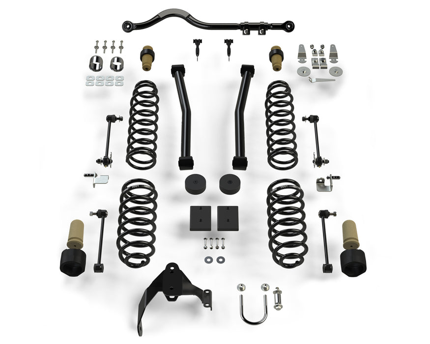 07-18 Wrangler JK 2 Door 2.5 Inch Sport ST2 Suspension System No Shocks TeraFlex