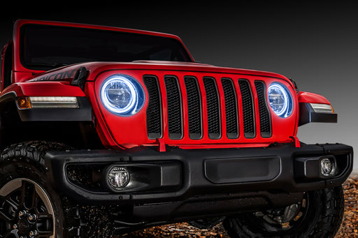 ORACLE LED Surface Mount Headlight Halo Kit, White, Jeep Wrangler JL/Gladiator JT (2018+), view 2