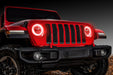 ORACLE LED Surface Mount Headlight Halo Kit, ColorSHIFT®, w/RF Controller, Jeep Wrangler JL/Gladiator JT (2018+), view 5