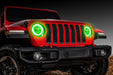 ORACLE LED Surface Mount Headlight Halo Kit, ColorSHIFT®, w/Simple Controller, Jeep Wrangler JL/Gladiator JT (2018+), view 5