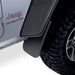 Molded Front Splash Guards, Narrow Body, Black, Set of 2