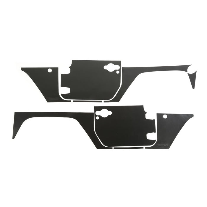 Rugged Ridge Magnetic Protection Panel Kit | 2 Door | Jeep Wrangler JK (2007-2018) | P/N 12300.52