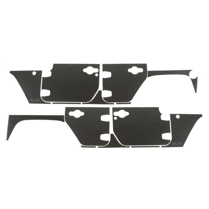 Rugged Ridge Magnetic Protection Panel Kit | 4 Door | Jeep Wrangler JKU (2007-2018) | P/N 12300.53