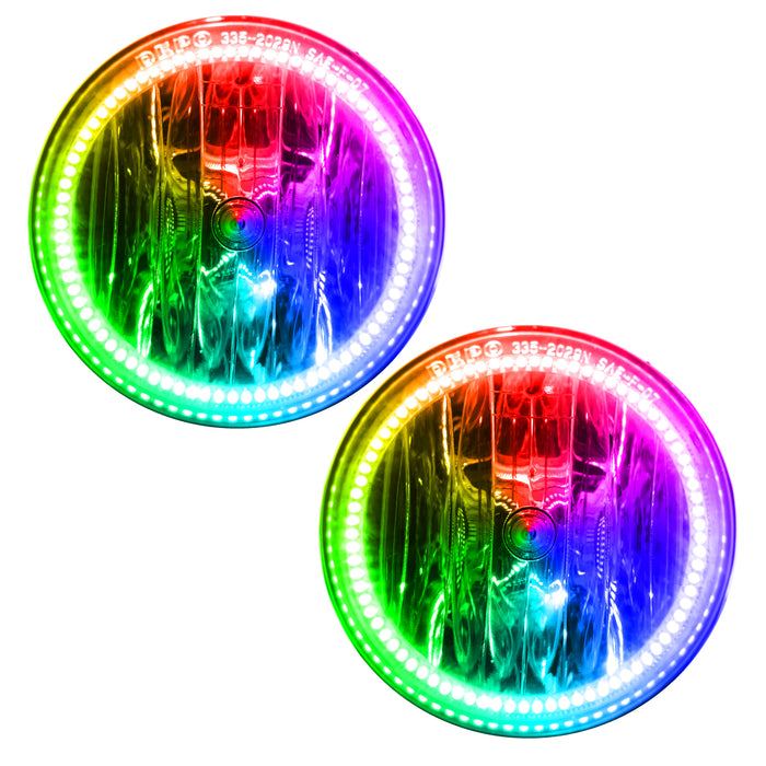 ORACLE 2004-2007 Nissan Armada LED Fog Light Halo Kit - ColorSHIFT - with No Controller