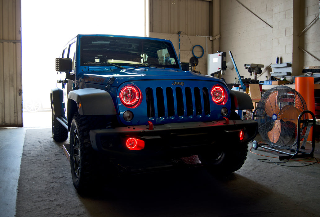 ORACLE SMD Fog Kit, ColorSHIFT, with No Controller, Jeep Wrangler JK (2007-2018), view 4