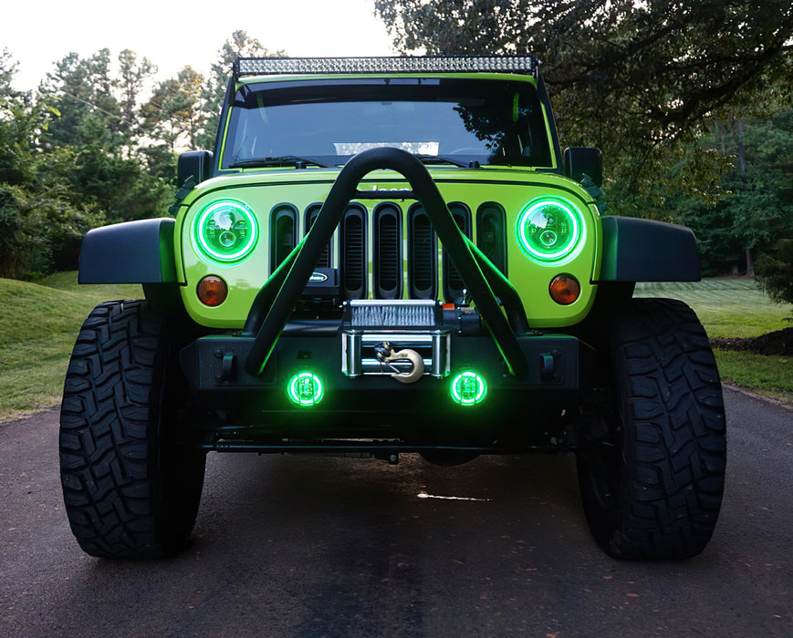 ORACLE SMD Fog Kit, ColorSHIFT, with No Controller, Jeep Wrangler JK (2007-2018), view 7