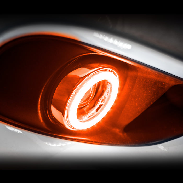 ORACLE 2001-2004 Nissan Frontier Surface Mount LED Fog Light Halo Kit - Amber