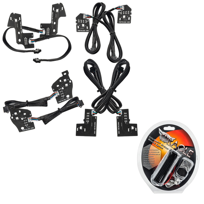 ORACLE 2019-2024 Dodge RAM 1500 ColorSHIFT RGB+W Headlight DRL Kit - Reflector Headlights