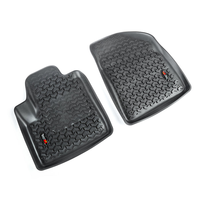 Rugged Ridge Floor Liner | Front, Black | Jeep Cherokee KL (2014-2020) | P/N 12920.33