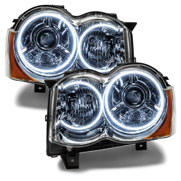 ORACLE 2008-2010 Jeep Grand Cherokee LED Headlight Halo Kit - White