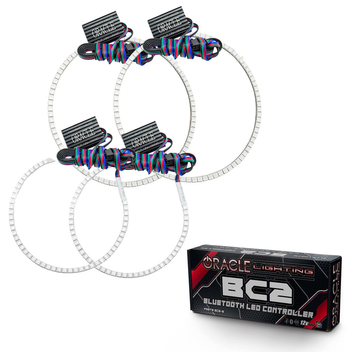 ORACLE 2008-2010 Jeep Grand Cherokee Headlight Halo - ColorSHIFT - with BC2 Controller