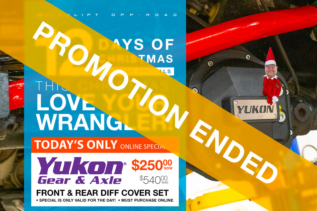 Day 7 of 12 Days of Christmas - Yukon Front & Rear Differential Covers