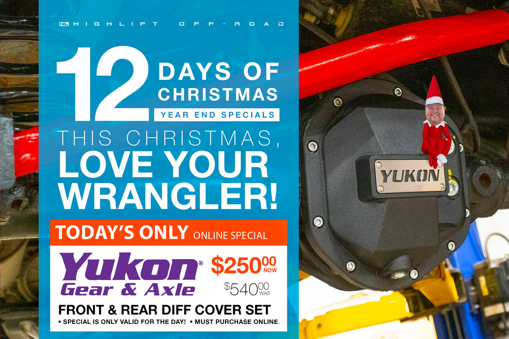 Day 7 of 12 Days of Christmas - Yukon Front & Rear Differential Covers