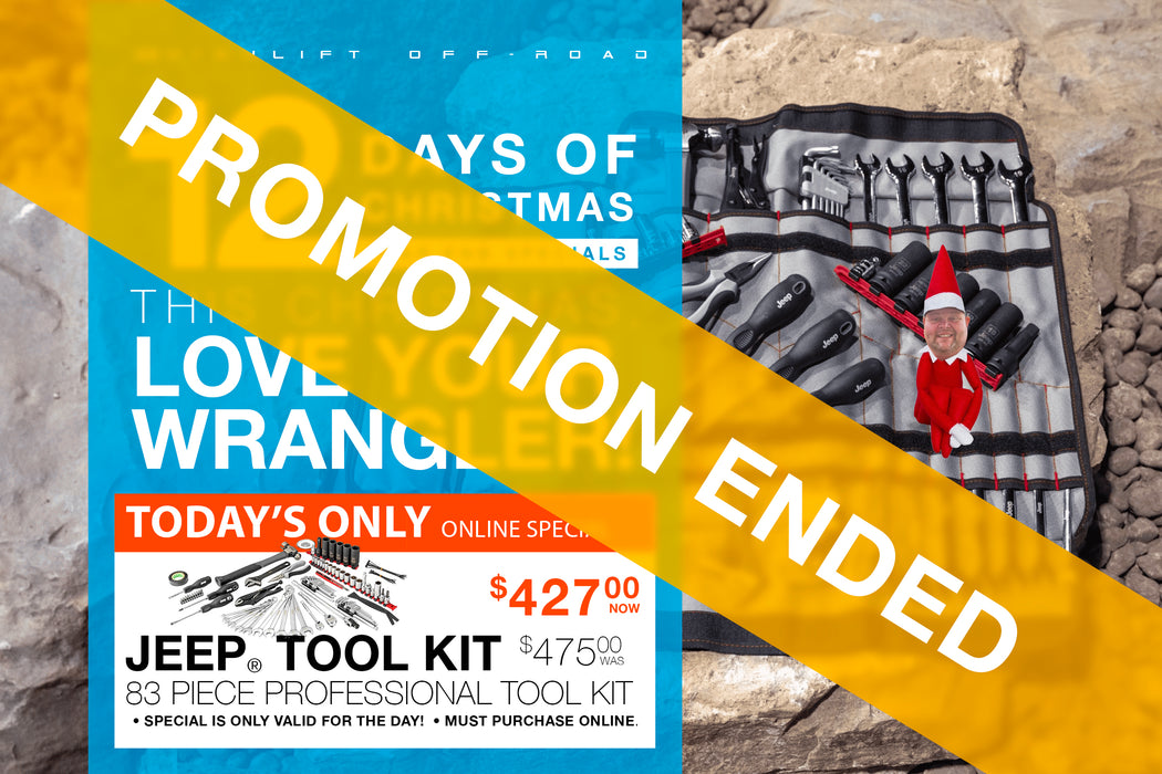 Day 9 of 12 Days of Christmas - Jeep Tool Kit