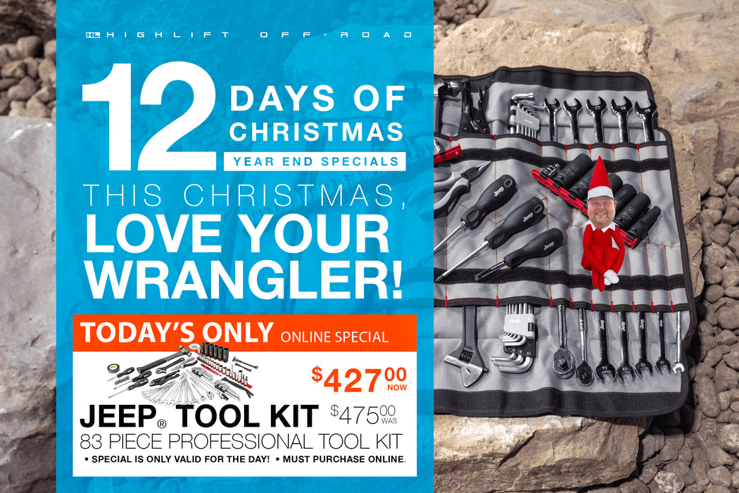 Day 9 of 12 Days of Christmas - Jeep Tool Kit