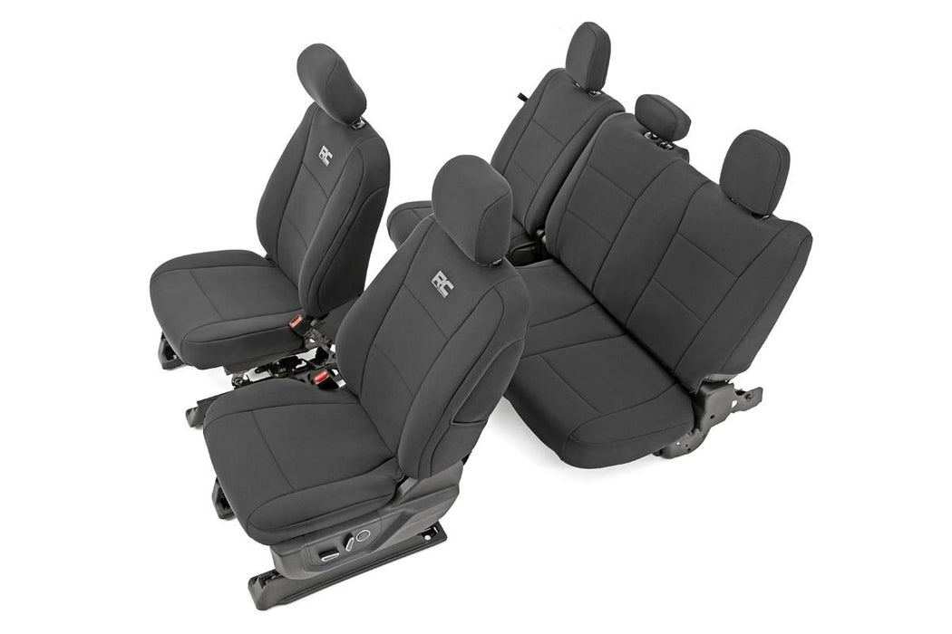 Rough Country Seat Covers, Ford F-150 (2015-2025)/F-250 Super Duty (2017-2025)/F-350 Super Duty (2017-2025)/F-150 Lightning (2022-2024)