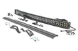 Rough Country LED Light Kit, Front Mount, 40" Black Dual Row, White DRL, Can-Am Commander Max 1000
