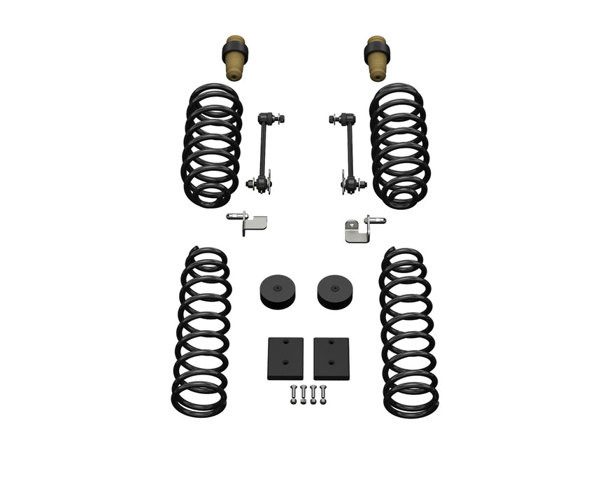 07-18 Wrangler JK 4 Door 1.5 Inch Sport ST1 Spring Lift System No Shocks TeraFlex
