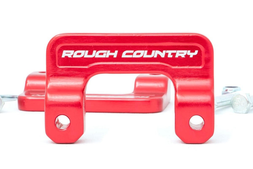 Rough Country 2 Inch Leveling Kit - Aluminum - Red | Chevy/GMC 1500 Truck (07-18) SUV (07-20)