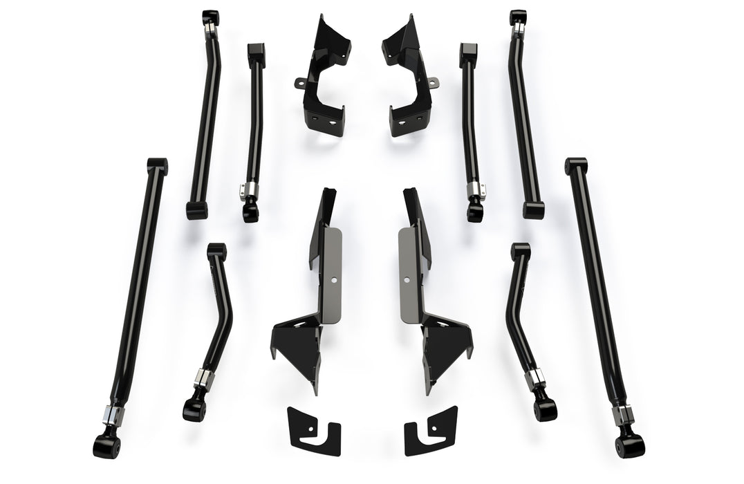 TeraFlex Alpine IR Long Arm & Bracket Kit 8-Arm 3-6 Inch Lift | Jeep Wrangler JK (2007-2018)