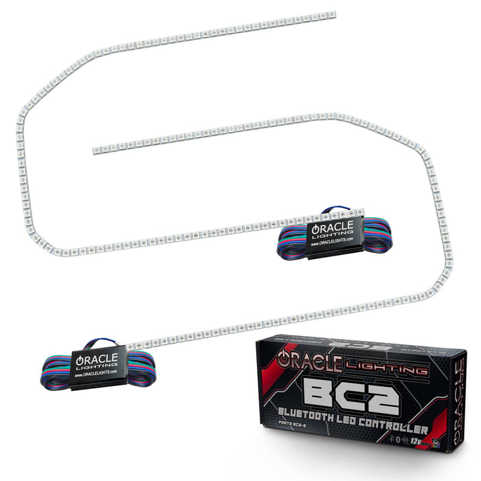 ORACLE 2016-2018 GMC Sierra ColorSHIFT Headlight DRL Upgrade Kit - with BC2 Controller