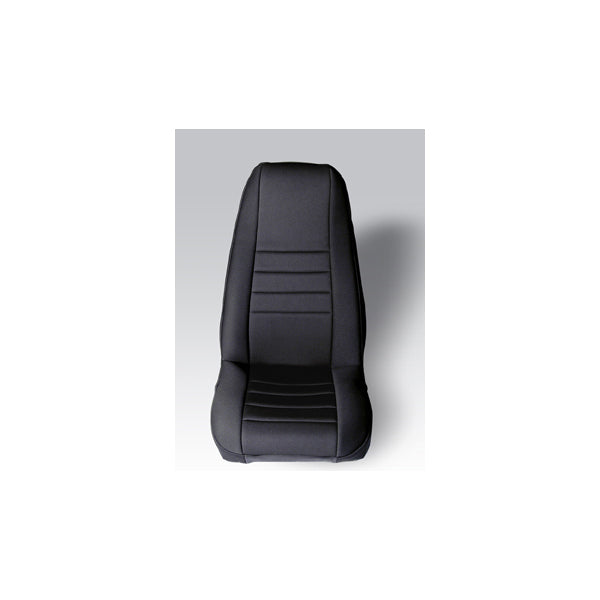 Rugged Ridge Seat Cover Kit | Front, Neoprene, Black | Jeep Wrangler YJ (1976-1990) | P/N 13212.01