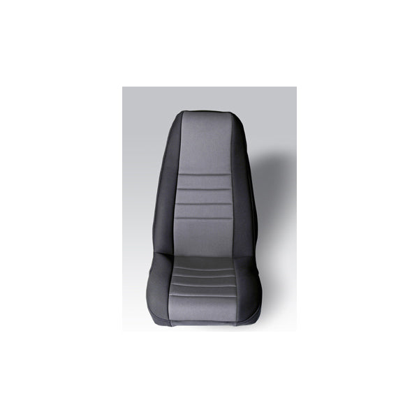 Rugged Ridge Seat Cover Kit | Front, Neoprene, Gray | Jeep Wrangler YJ (1976-1990) | P/N 13212.09