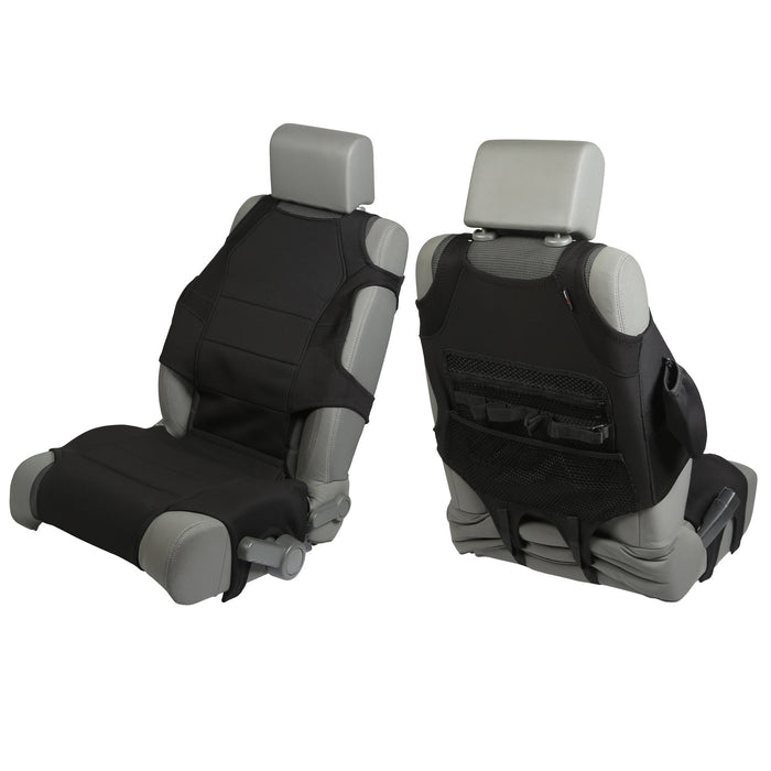 Rugged Ridge 13235.3 Seat Protector Vest Kit, Neoprene, Black; 07-21 Jeep Wrangler / 20-21 Gladiator