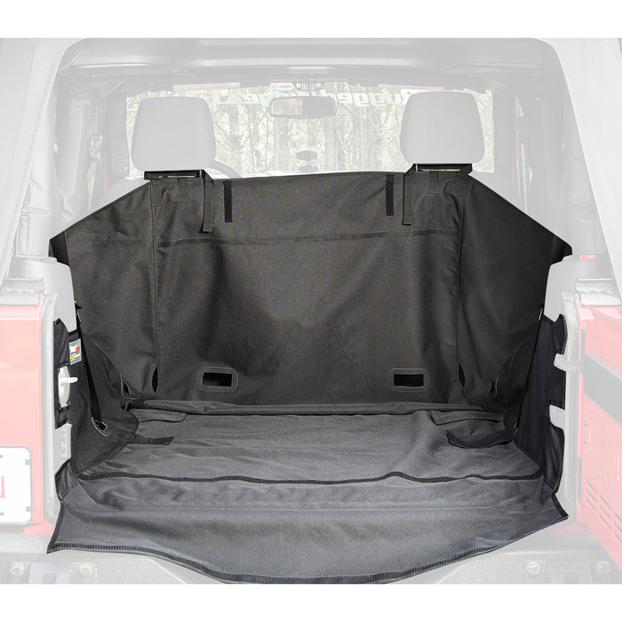 Rugged Ridge C3 Cargo Cover | No Subwoofer; 2 Door | Jeep Wrangler JK (2007-2018) | P/N 13260.03
