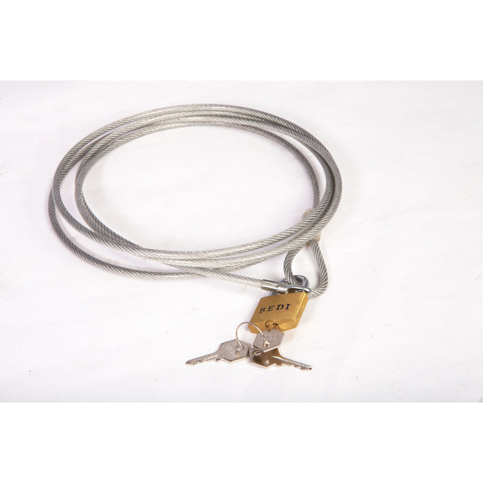 Rugged Ridge Car Cover Lock and Cable Kit | P/N 13303.01